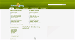 Desktop Screenshot of karaokingpinoy.com